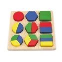 Viga Wooden puzzle with geometric figures Viga Wooden puzzle with geometric figures