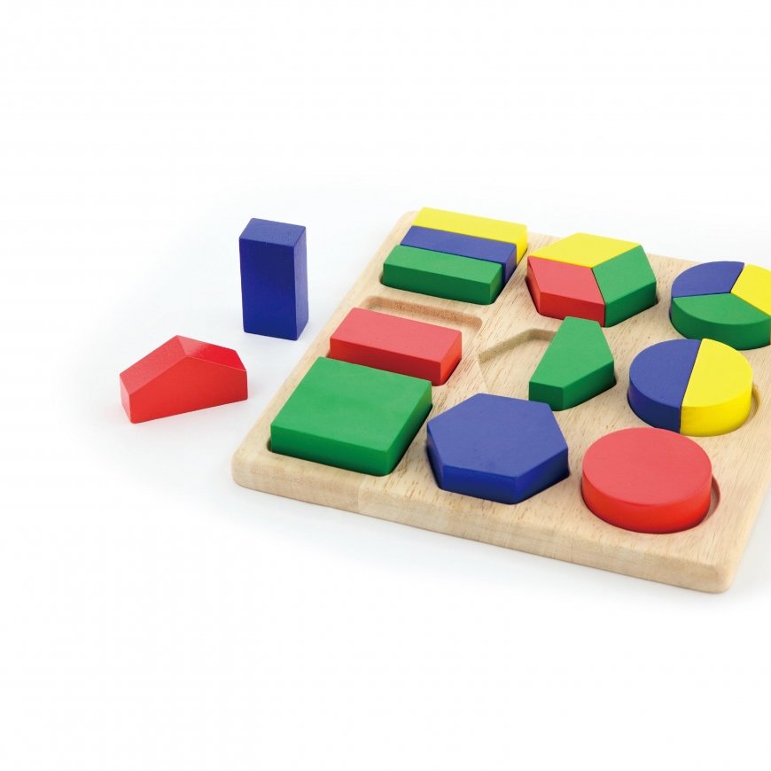 Viga Wooden puzzle with geometric figures – 4