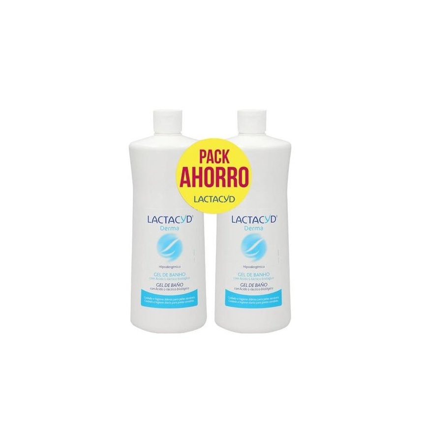 Lactacyd Derma Bath Gel 2x1000 ml