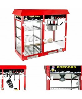 Royal Catering popcorn maker with heating screen