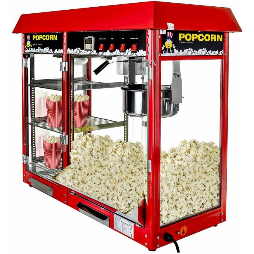 Royal Catering popcorn maker with heating screen – 2