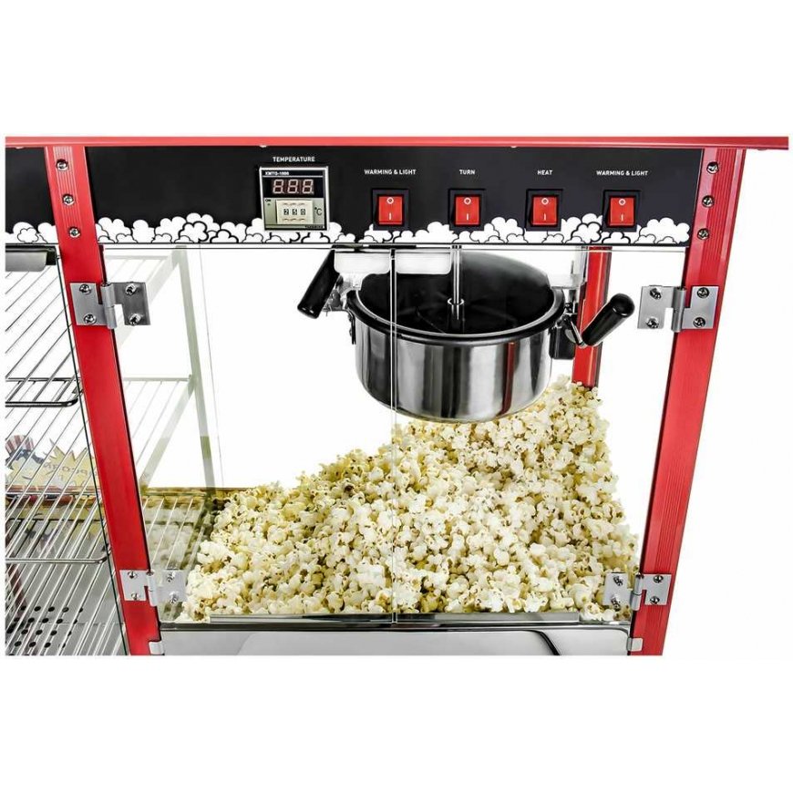 Royal Catering popcorn maker with heating screen – 3