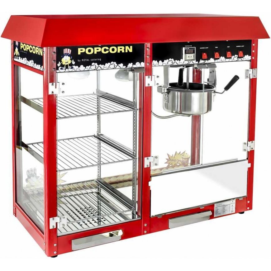Royal Catering popcorn maker with heating screen – 5