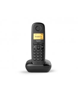 Gigaset A270A Analoginen/DECT-puhelin Soittajan tunnistus Musta