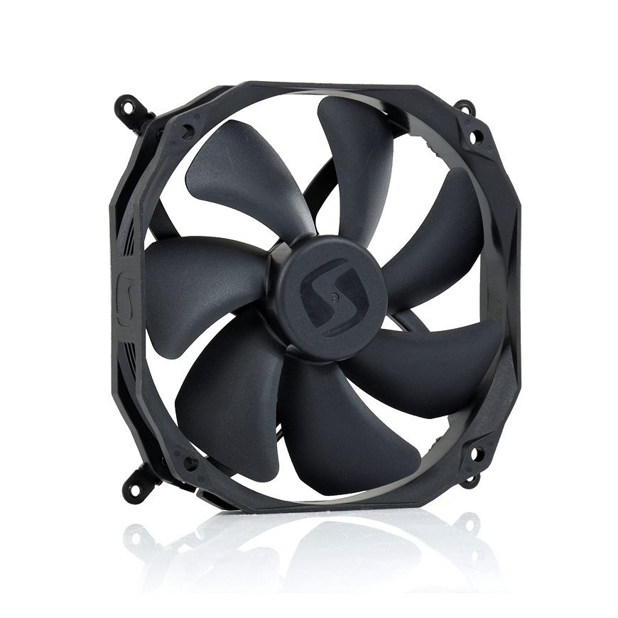 SilentiumPC Sigma Pro 140 PWM Computer case Fan 14 cm Black