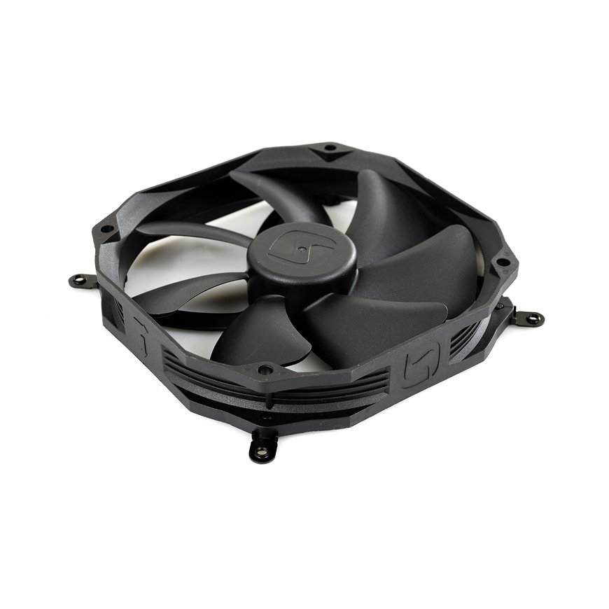 SilentiumPC Sigma Pro 140 PWM Корпус компьютера Вентилятор 14 cm Черный – 4