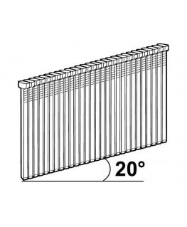 Nails Essve D16 1.6×19 mm 20° 7200 pcs. bright galvanizing