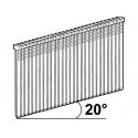 Nails Essve D16 1.6×19 mm 20° 7200 pcs. bright galvanizing Nails Essve D16 1.6×19 mm 20° 7200 pcs. bright galvanizing