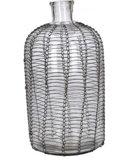 Rituali Domestici Szklany wazon Sgabbiami - Permatomas, 26 cm