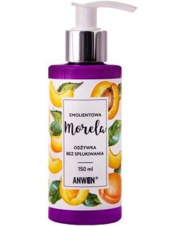Anwen Anwen Emolient Apricot plaukų kondicionierius be skalavimo 150ml