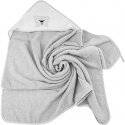 Bocioland towel with hood terry 100x100, gray, teddy bear, BOC0221 Bocioland towel with hood terry 100x100, gray, teddy bear, BOC0221