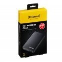 Intenso Memory Case 2.5" USB 3.0 išorinis kietasis diskas 500 GB Juoda Intenso Memory Case 2.5" USB 3.0 išorinis kietasis diskas 500 GB Juoda