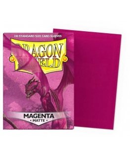 Dragon Shield Standard Sleeves - Matte Magenta (100 Vnt)