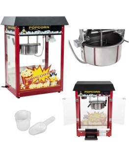 Royal Catering popcorn machine with black roof