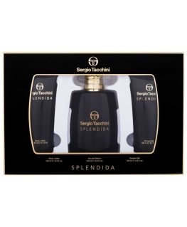 Sergio Tacchini Splendida rinkinys moterims (EDP, 100 ml + dušo želė, 100 ml + kūno losjonas, 100 ml)