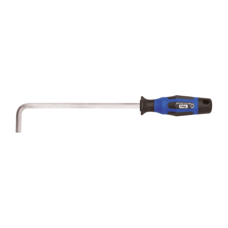 Įrankis Cyclus Tools Hexagon 6x110mm with plastikas handle (720580)