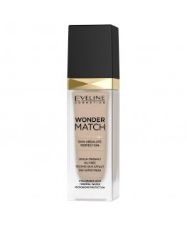 Eveline Cosmetics Wonder Match Foundation luxurious matching foundation 12 Light Natural 30ml