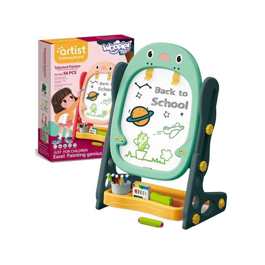 WOOPIE Double-Sided Magnetic Board for Drawing