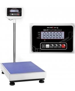 Virtuvinės svarstyklės Steinberg Systems Skaičiavimo platforminės sandėlio svarstyklės SBS-PF-150 LCD iki 150 kg