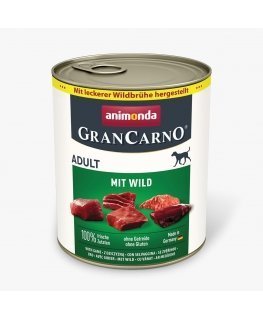 ANIMONDA GranCarno Adult Game - mitrā suņu barība - 400g