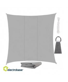 Shade sail 3.6x3.6m Gardlov 23164