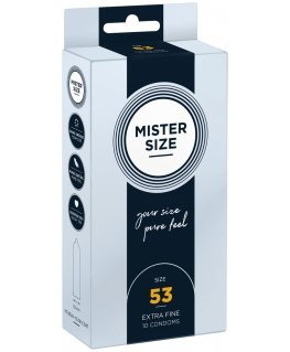 MISTER SIZE 53 10 vnt Glotnus