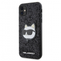 Karl Lagerfeld KLHCN61G2CPK iPhone 11 / Xr 6.1" Black/Black Hard Case "Glitter Choupette Patch" Karl Lagerfeld KLHCN61G2CPK iPhone 11 / Xr 6.1" Black/Black Hard Case "Glitter Choupette Patch"