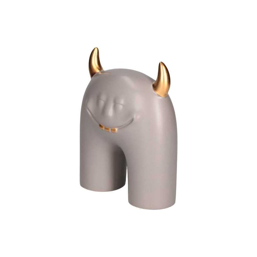 Rituali Domestici Nowoczesna ornament ceramic Glinfluencer - 15 cm, Wzór - N – 2