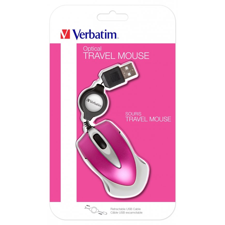 Verbatim Go Mini mouse USB Type-A Optical 1000 DPI – 4