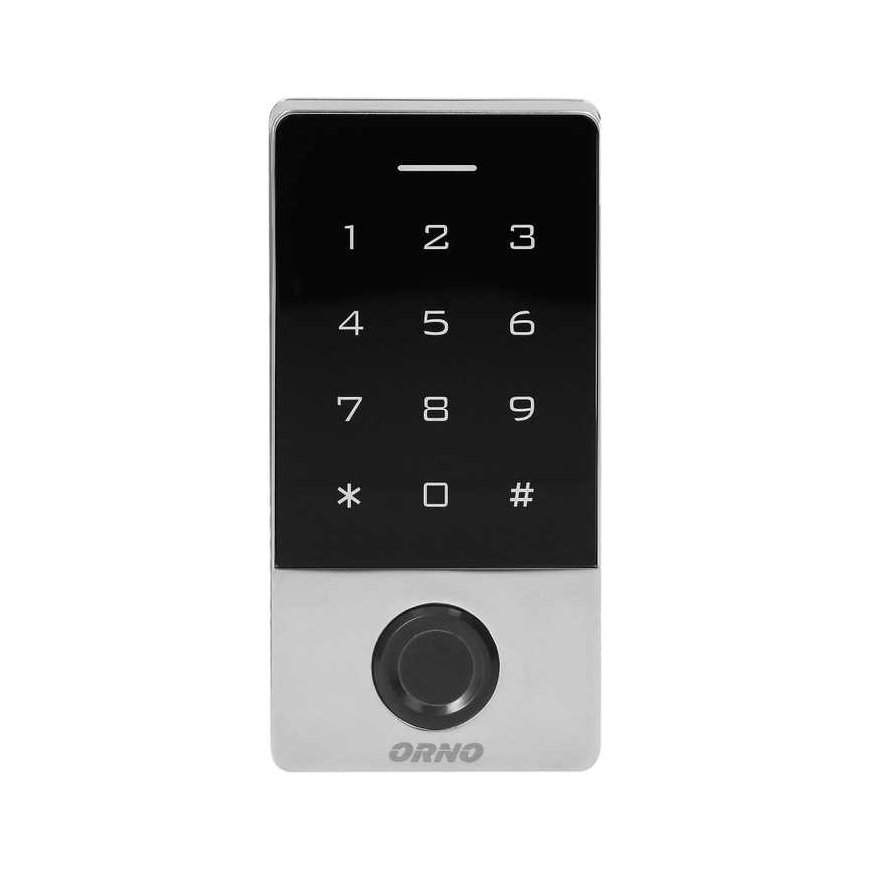 Orno Jutiklinis kodinis užraktas su IP68 kortele ir proximity tag skaitytuvu, 2 3A relėmis – 4