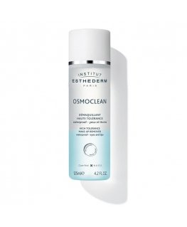 Institut Esthederm Osmoclean High Tolerance makiažo valiklis Atsparus vandeniui Eyes An Lips 125 ml