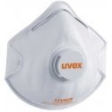 Respiratorius Uvex Silv-Air Classic 2210 FFP2, puodelio tipo su vožtuvu, baltas, 3 vnt mažmeninėje pakuotėje Respiratorius Uvex Silv-Air Classic 2210 FFP2, puodelio tipo su vožtuvu, baltas, 3 vnt mažmeninėje pakuotėje