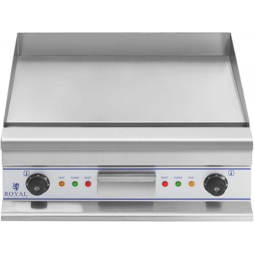 Smooth grill plate electric grill for baking 60cm 400V Royal Catering RCG 60S – 4