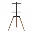 Nedis TVSM7060BK TV mount 165.1 cm (65") Black, Brown