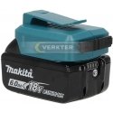 Battery adapter Ahlio suitable for Makita 18V - USB (x2) suitable for charging phone batteries Battery adapter Ahlio suitable for Makita 18V - USB (x2) suitable for charging phone batteries