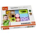 Set of wooden sound blocks 12 pcs., Viga Set of wooden sound blocks 12 pcs., Viga