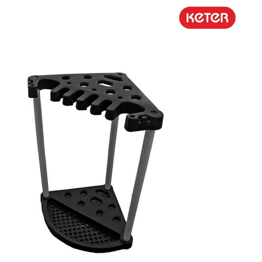 Keter CORNER TOOL RACK black holder – 4