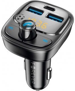 TelForceone Forever FM transmitter Bluetooth TR-370 black