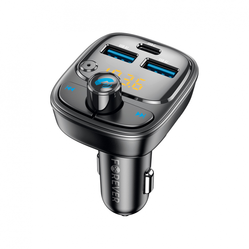 TelForceone Forever FM transmitter Bluetooth TR-370 juodas – 2