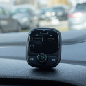 TelForceone Forever FM transmitter Bluetooth TR-370 juodas TelForceone Forever FM transmitter Bluetooth TR-370 juodas