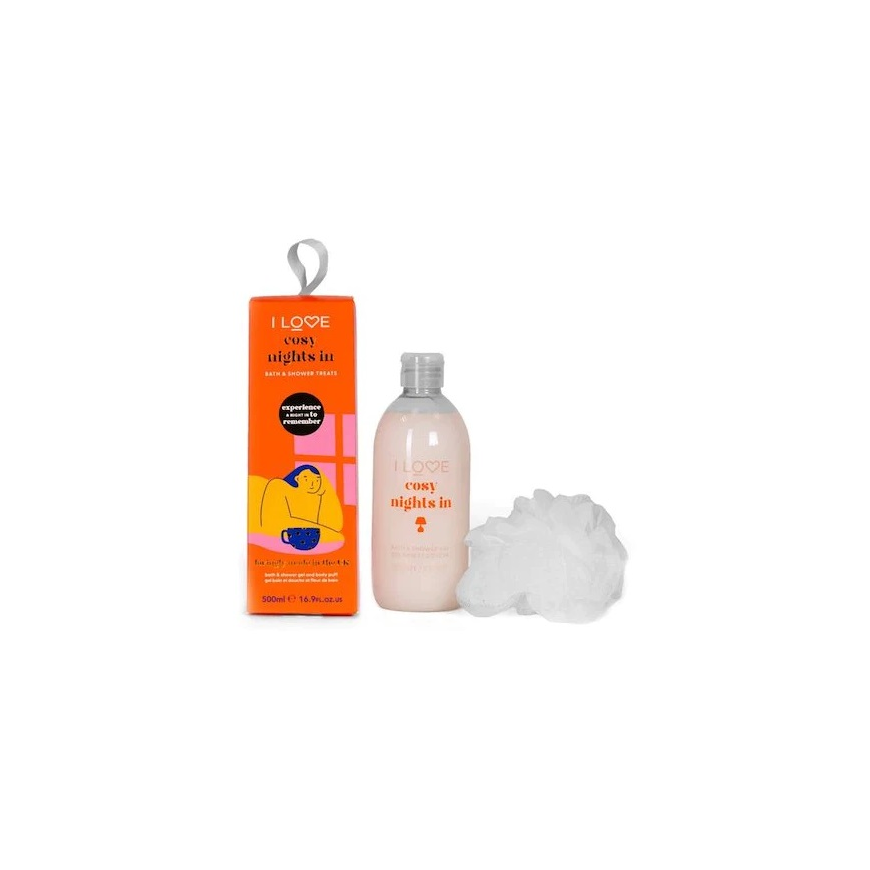 I Love Cozy Night's In bath and shower gel set 500ml + body wash – 2