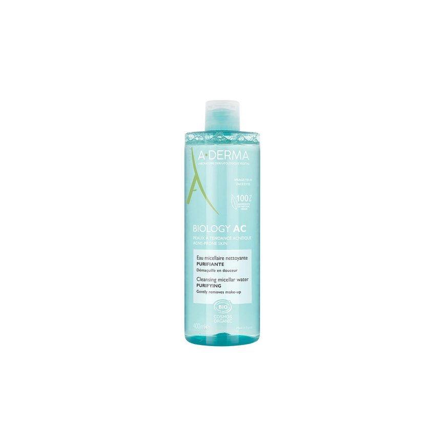A-Derma Biology AC Purifying Micellar Purifying Water, 400 ml