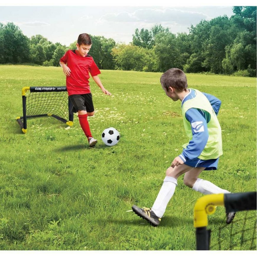 Victoria INNA SET OF 2 FOLDING PLAYGROUNDS 50x44x44cm WITH NET, BALL AND PUMP – 5
