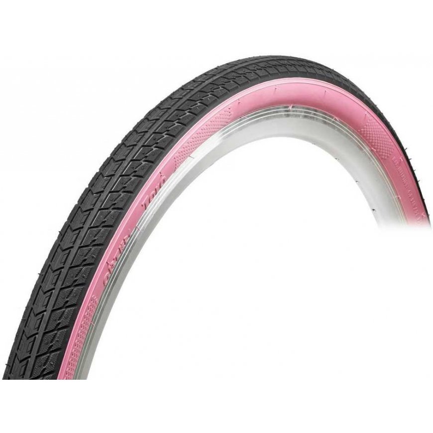 Padanga 28" ORTEM Toro 47-622 / 28x1.75 pink sidewall – 2