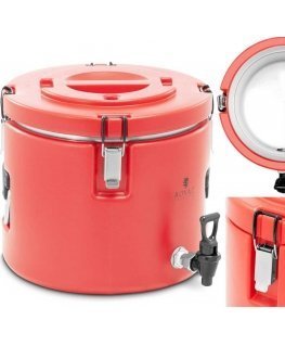 Royal Catering Maitinimo gastronominis termosas su čiaupu gėrimams gabenti, 15 l