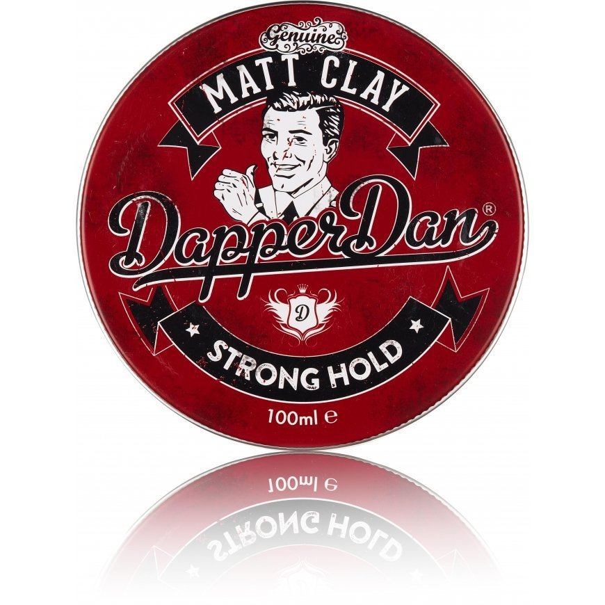 Dapper Dan Matt Clay Strong fixations, matte hair modeling clay, 100 ml