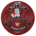 Dapper Dan Matt Clay Stiprios fiksacijos, matinis plaukų modeliavimo molis, 100 ml Dapper Dan Matt Clay Stiprios fiksacijos, matinis plaukų modeliavimo molis, 100 ml