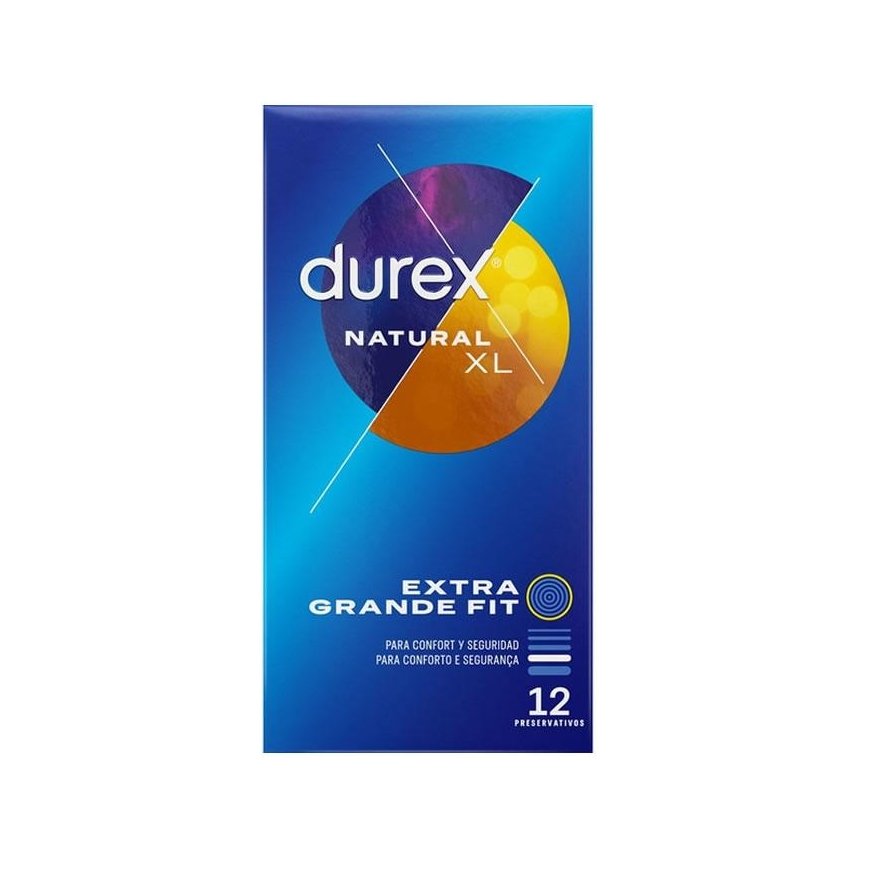 DUREX NATURAL XL 12 UNITS