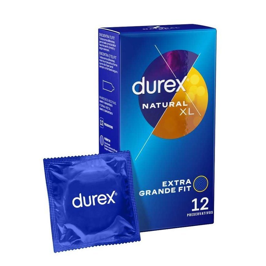 DUREX NATURAL XL 12 UNITS – 3