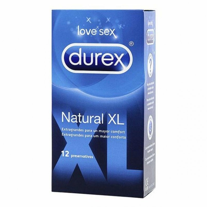 DUREX NATURAL XL 12 UNITS – 4